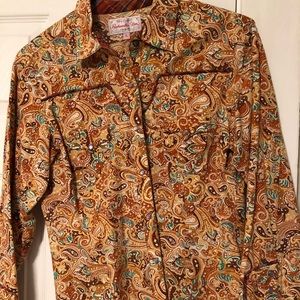 Panhandle Slim // Mustard, Brown, Teal // Large